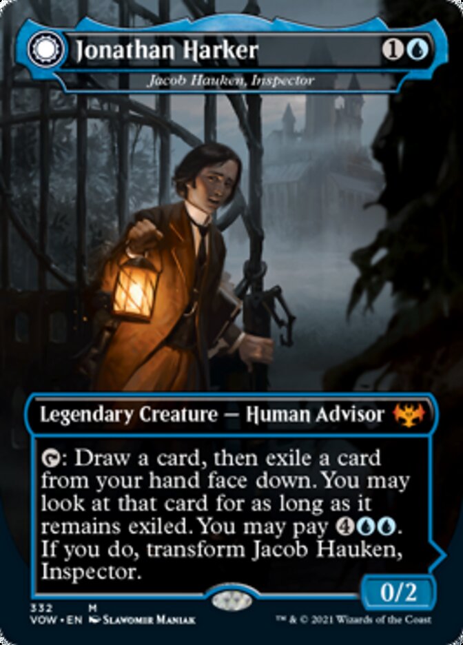 Jacob Hauken, Inspector // Hauken's Insight - Jonathan Harker // Harker's Obsessive Inquiry [Innistrad: Crimson Vow] | Game Master's Emporium (The New GME)
