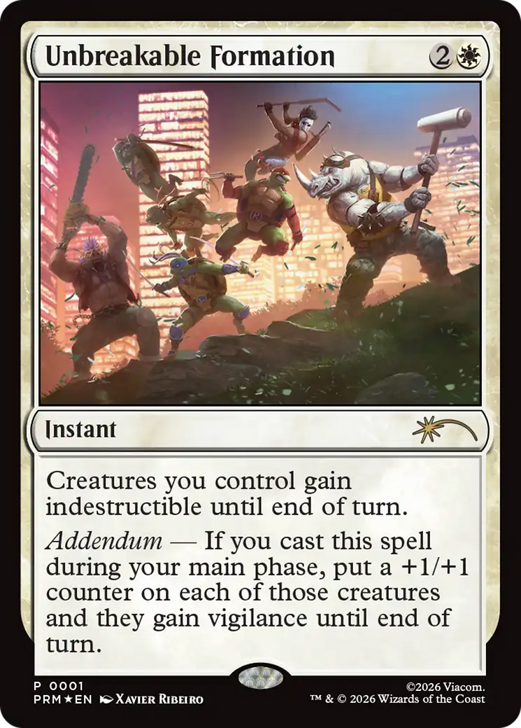 Unbreakable Formation [Media Promos] | Game Master's Emporium (The New GME)