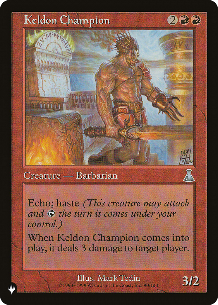 Keldon Champion [The List Reprints] | Game Master's Emporium (The New GME)