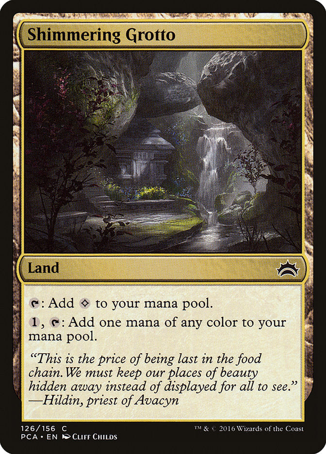 Shimmering Grotto [Planechase Anthology] | Game Master's Emporium (The New GME)