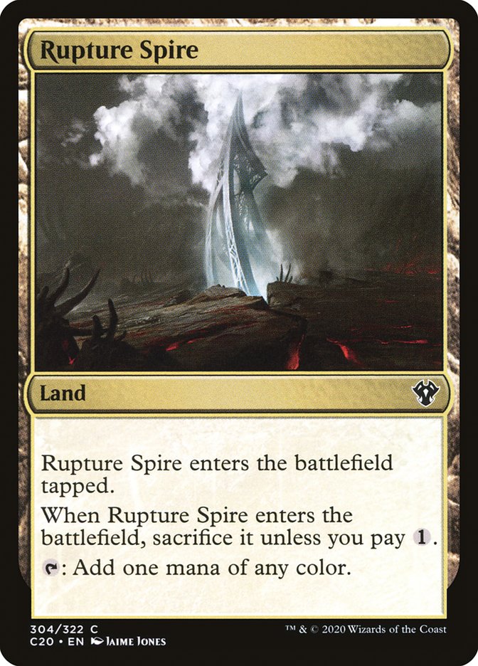Rupture Spire [Commander 2020] | Game Master's Emporium (The New GME)