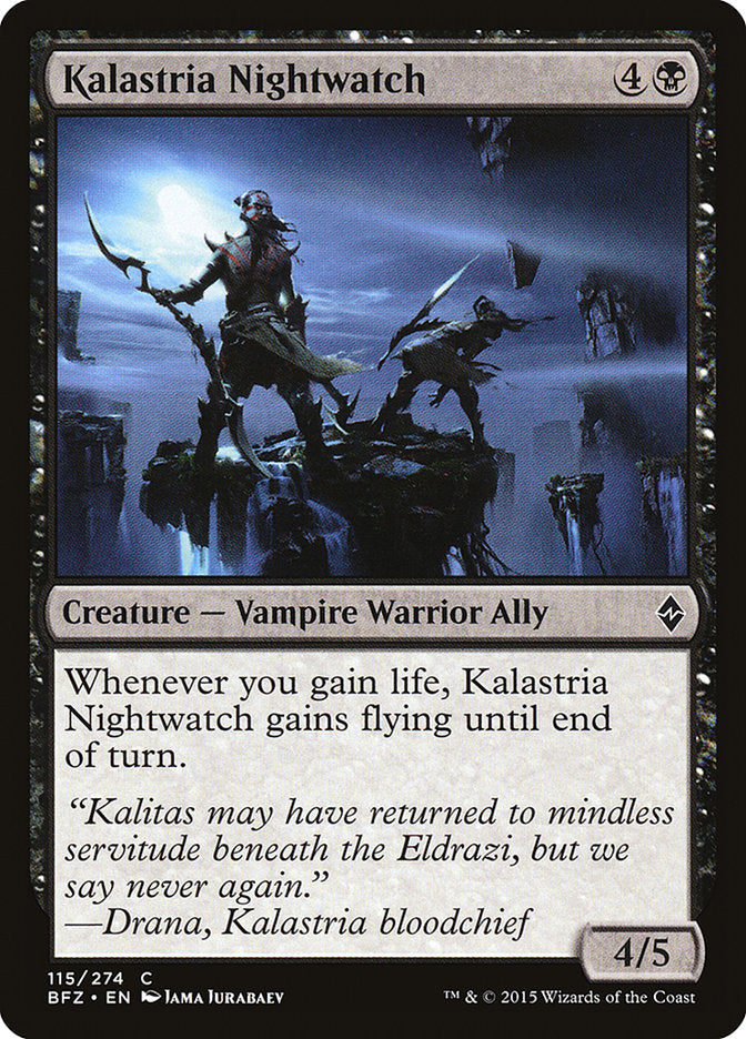 Kalastria Nightwatch [Battle for Zendikar] | Game Master's Emporium (The New GME)