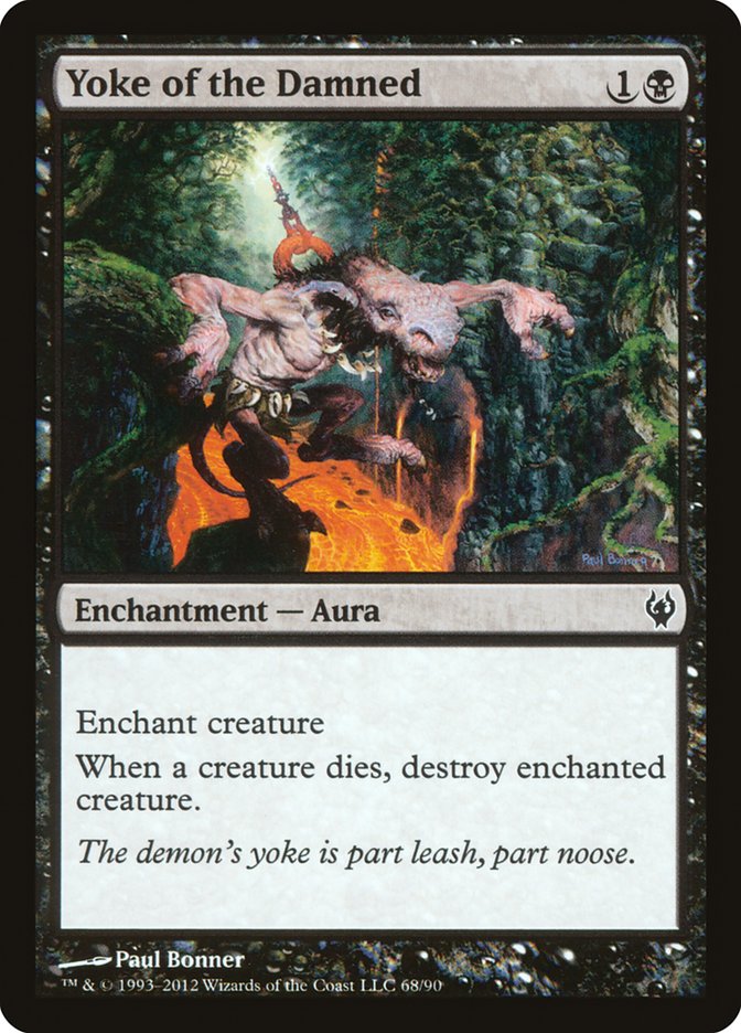 Yoke of the Damned [Duel Decks: Izzet vs. Golgari] | Game Master's Emporium (The New GME)