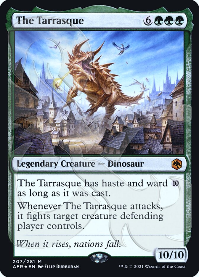 The Tarrasque (Ampersand Promo) [Dungeons & Dragons: Adventures in the Forgotten Realms Promos] | Game Master's Emporium (The New GME)