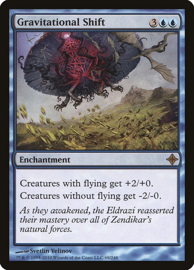 Gravitational Shift [Rise of the Eldrazi] | Game Master's Emporium (The New GME)