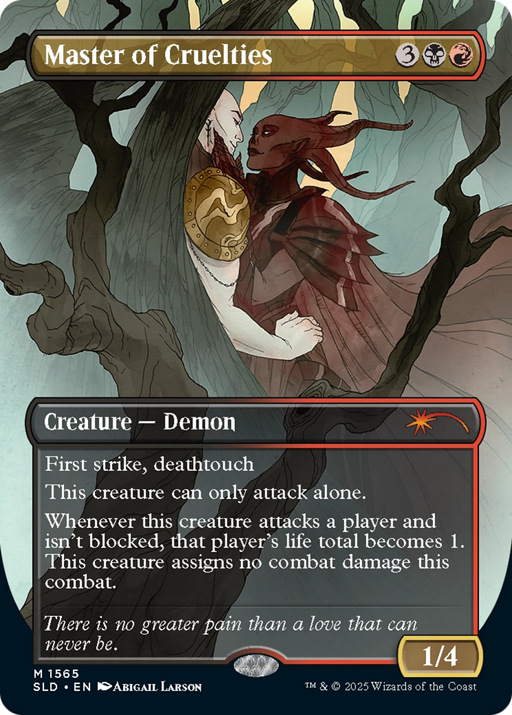 Master of Cruelties (Rainbow Foil) [Secret Lair Drop Series] | Game Master's Emporium (The New GME)