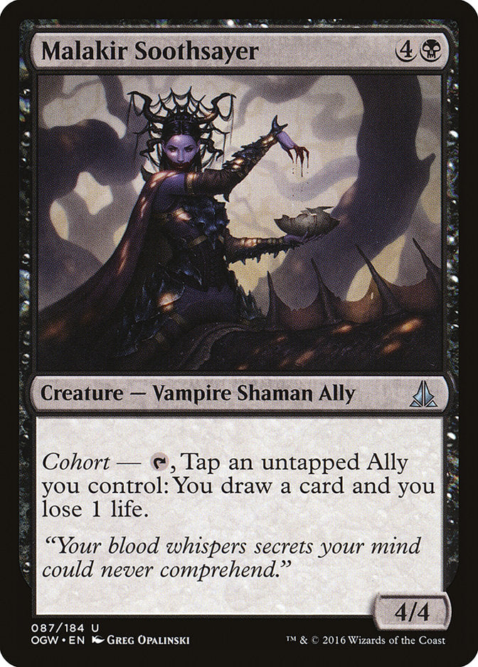 Malakir Soothsayer [Oath of the Gatewatch] | Game Master's Emporium (The New GME)