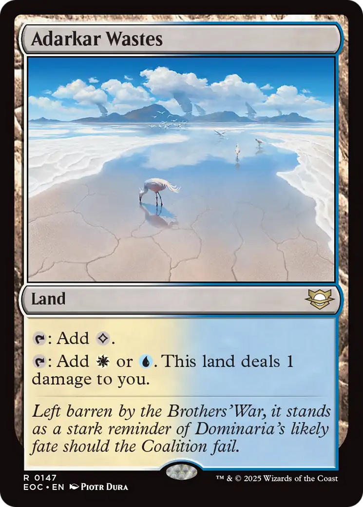Adarkar Wastes [Edge of Eternities Commander] | Game Master's Emporium (The New GME)