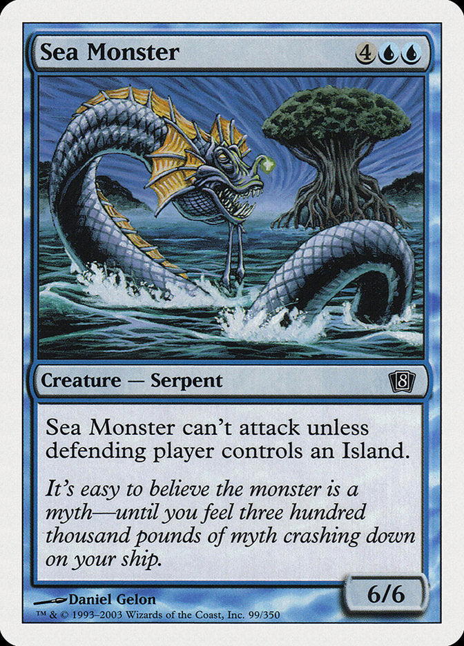 Sea Monster [Eighth Edition] | Game Master's Emporium (The New GME)