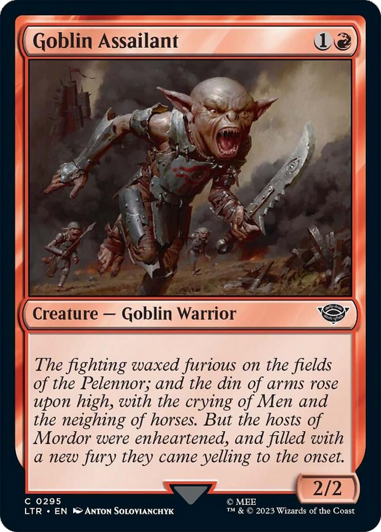 Goblin Assailant [The Lord of the Rings: Tales of Middle-Earth] | Game Master's Emporium (The New GME)