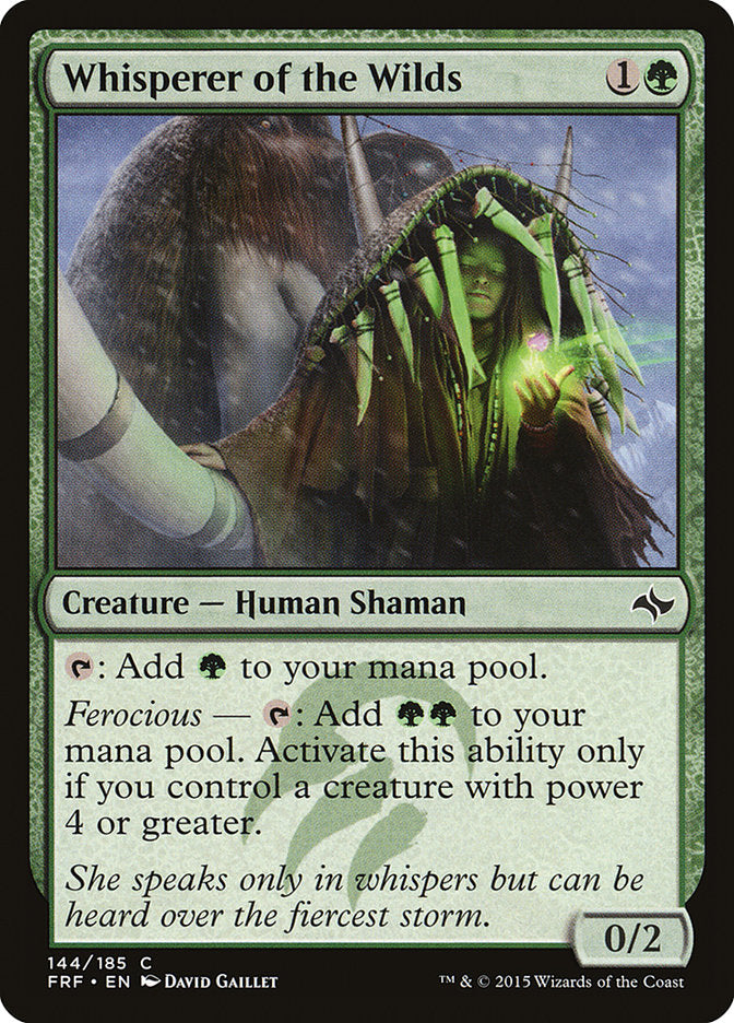 Whisperer of the Wilds [Fate Reforged] | Game Master's Emporium (The New GME)