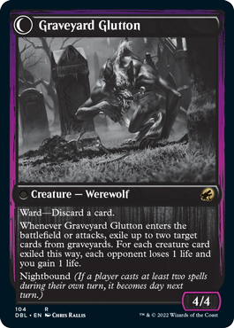 Graveyard Trespasser // Graveyard Glutton [Innistrad: Double Feature] | Game Master's Emporium (The New GME)