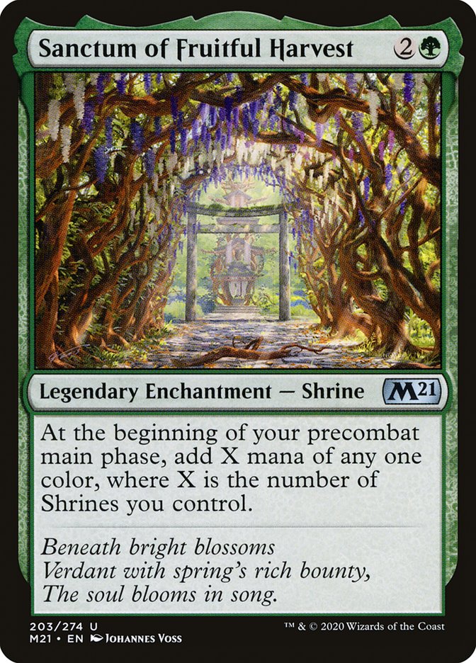 Sanctum of Fruitful Harvest [Core Set 2021] | Game Master's Emporium (The New GME)
