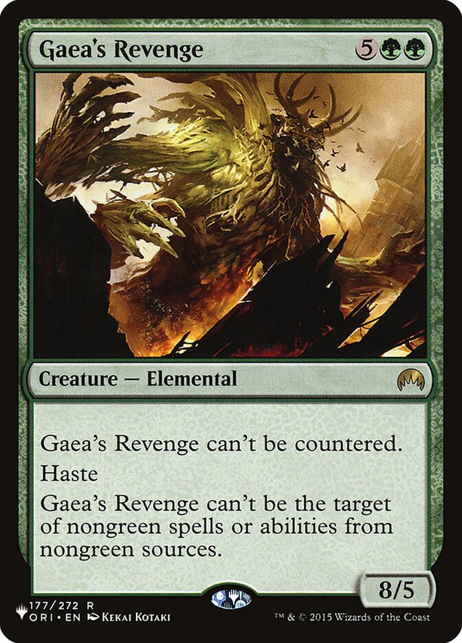 Gaea's Revenge [The List] | Game Master's Emporium (The New GME)