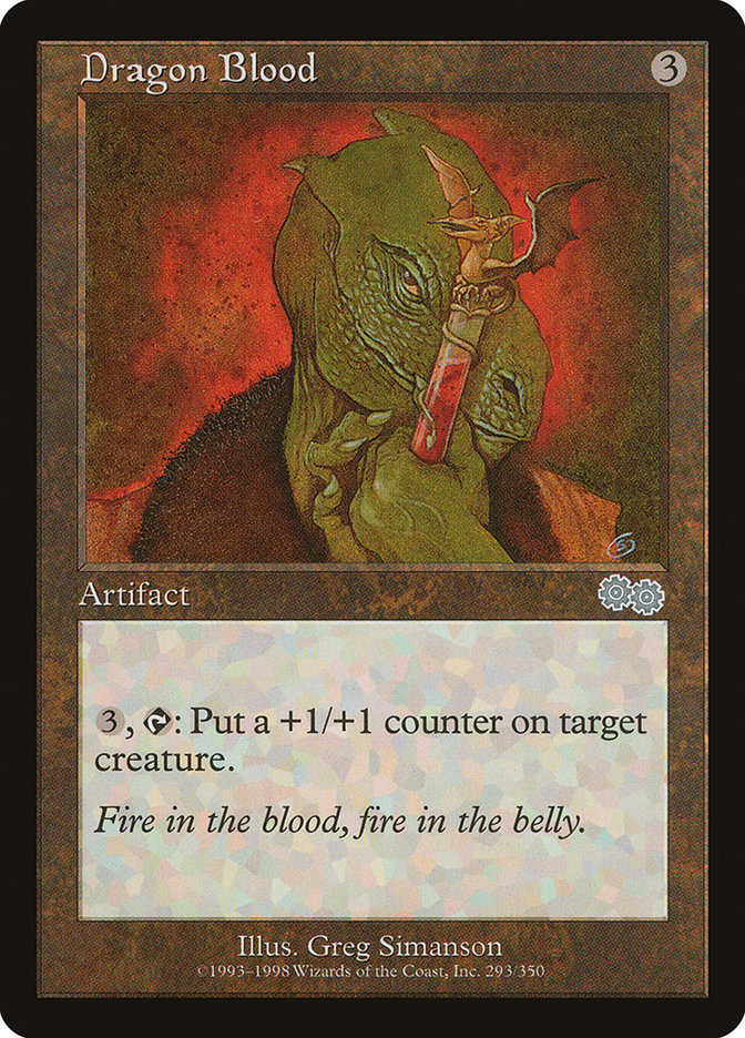 Dragon Blood [Urza's Saga] | Game Master's Emporium (The New GME)