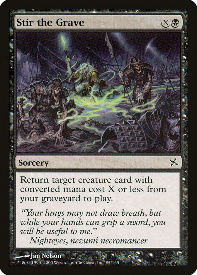 Stir the Grave [Betrayers of Kamigawa] | Game Master's Emporium (The New GME)