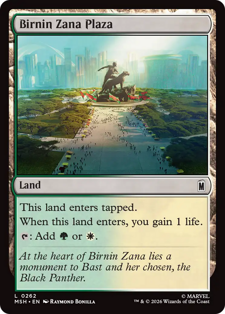 Birnin Zana Plaza [Marvel Super Heroes] | Game Master's Emporium (The New GME)