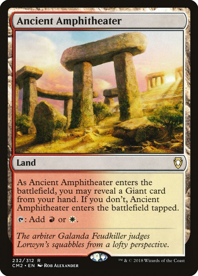 Ancient Amphitheater [Commander Anthology Volume II] | Game Master's Emporium (The New GME)