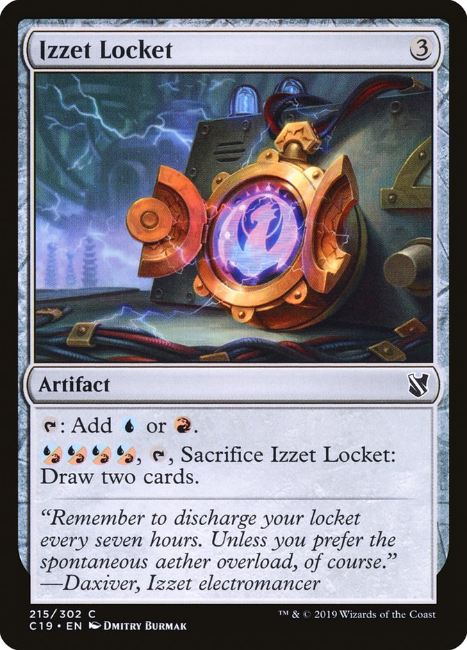 Izzet Locket [Commander 2019] | Game Master's Emporium (The New GME)