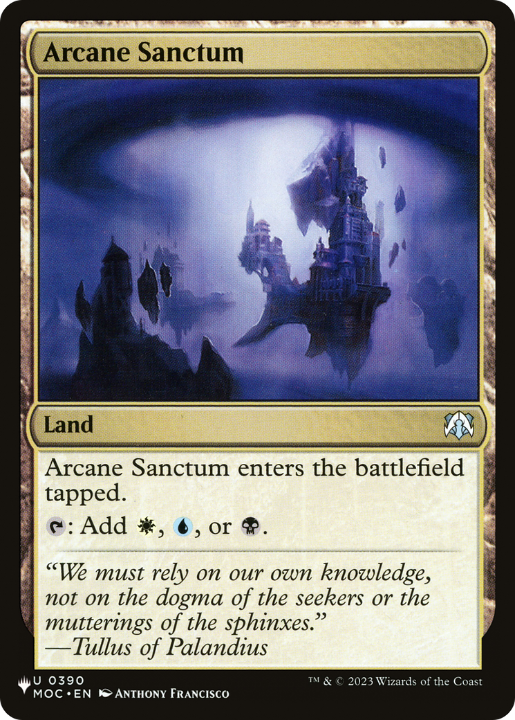 Arcane Sanctum (MOC) [The List] | Game Master's Emporium (The New GME)