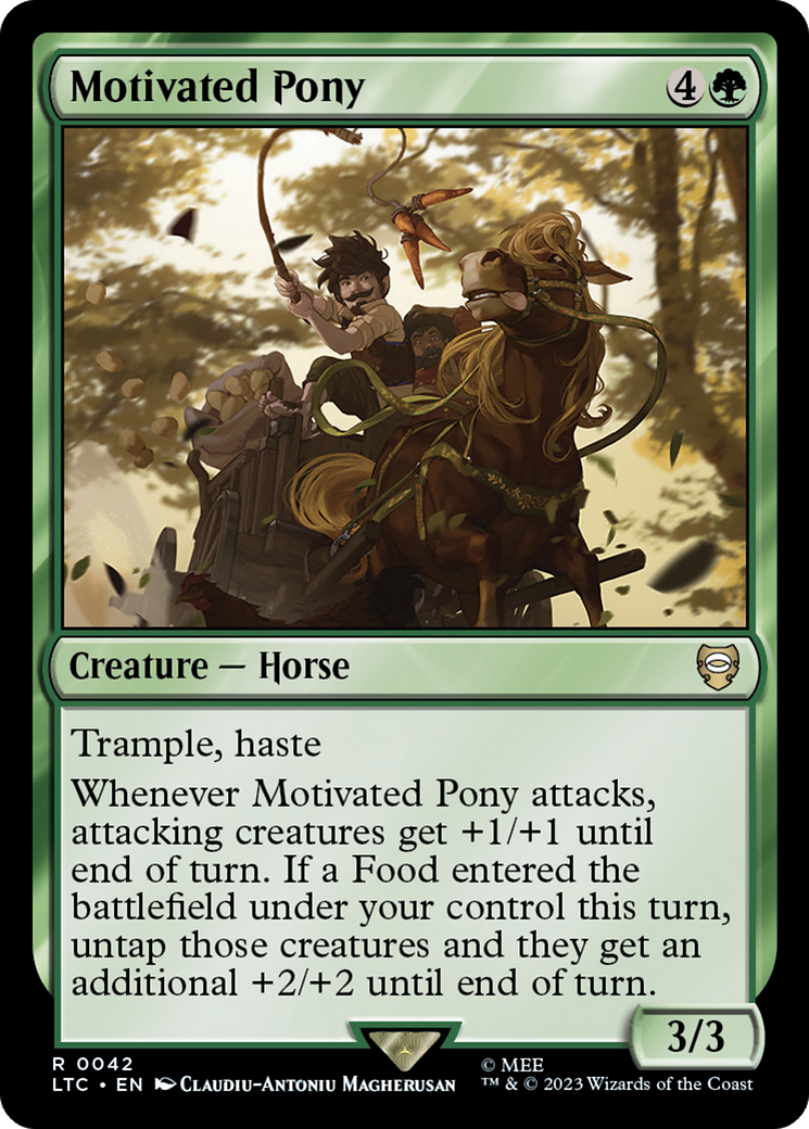Motivated Pony [The Lord of the Rings: Tales of Middle-Earth Commander] | Game Master's Emporium (The New GME)