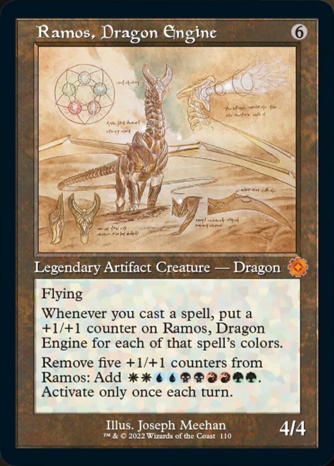 Ramos, Dragon Engine (Retro Schematic) [The Brothers' War Retro Artifacts] | Game Master's Emporium (The New GME)