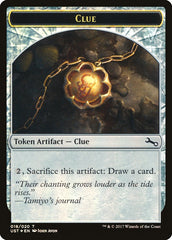 Clue // Clue Double-Sided Token [Unstable Tokens] | Game Master's Emporium (The New GME)