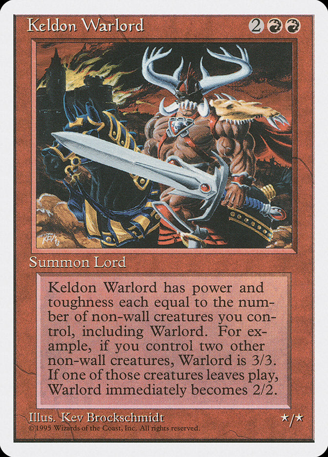 Keldon Warlord [Fourth Edition] | Game Master's Emporium (The New GME)