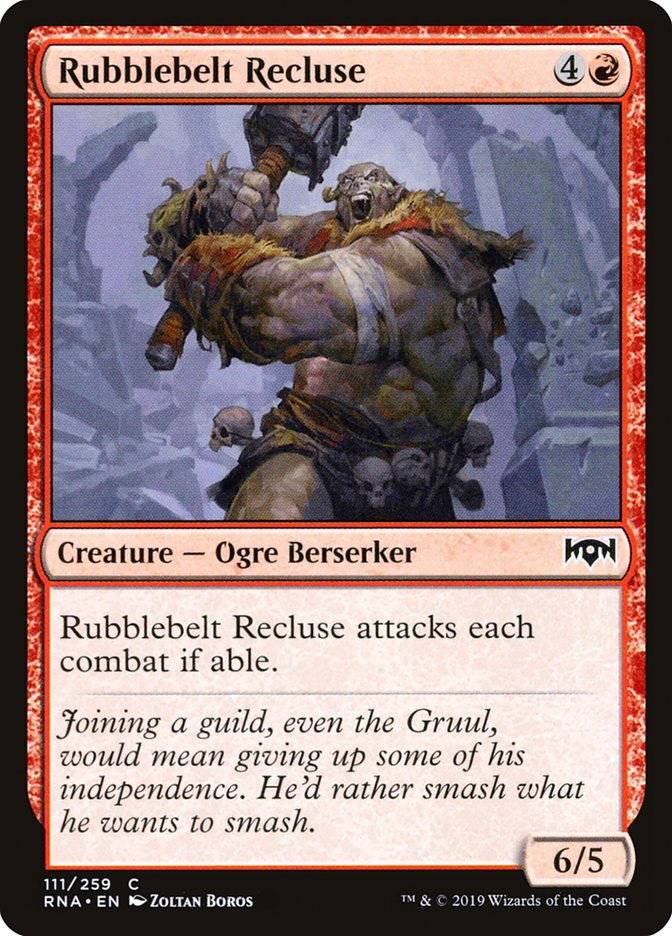 Rubblebelt Recluse [Ravnica Allegiance] | Game Master's Emporium (The New GME)