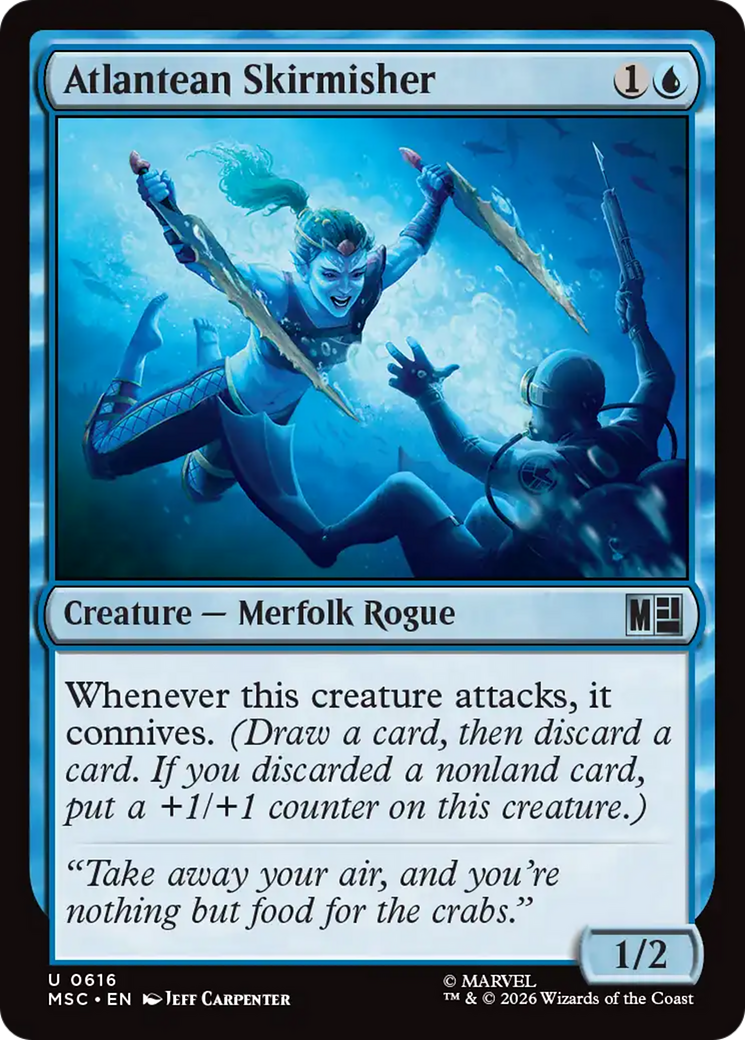 Atlantean Skirmisher [Marvel Super Heroes Commander] | Game Master's Emporium (The New GME)