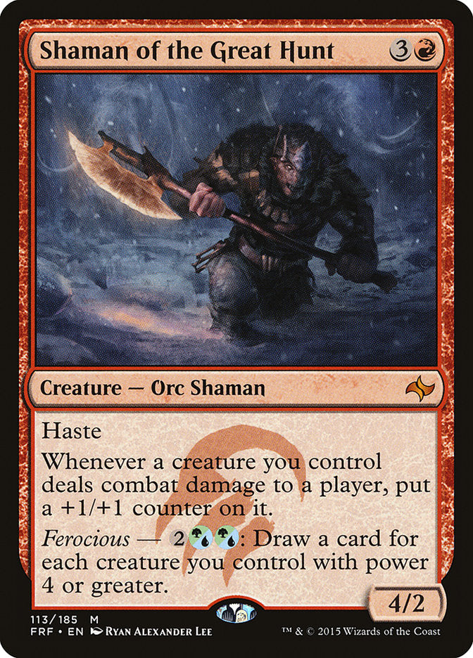 Shaman of the Great Hunt [Fate Reforged] | Game Master's Emporium (The New GME)