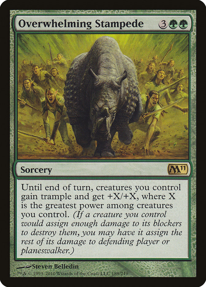 Overwhelming Stampede [Magic 2011] | Game Master's Emporium (The New GME)