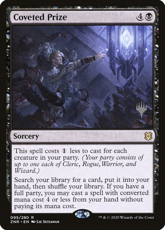 Coveted Prize (Promo Pack) [Zendikar Rising Promos] | Game Master's Emporium (The New GME)