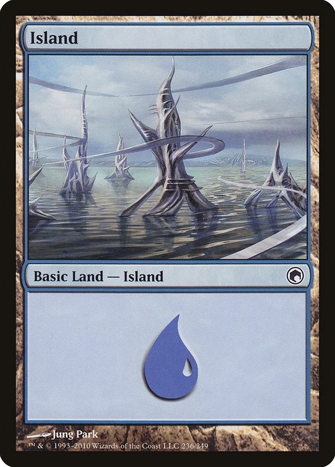 Island (236) [Scars of Mirrodin] | Game Master's Emporium (The New GME)