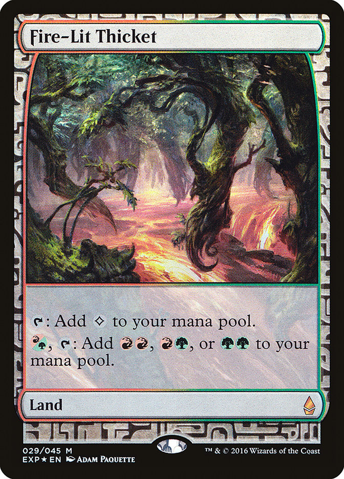 Fire-Lit Thicket [Zendikar Expeditions] | Game Master's Emporium (The New GME)