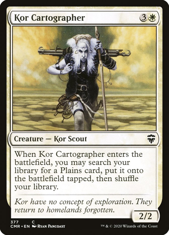 Kor Cartographer (377) [Commander Legends] | Game Master's Emporium (The New GME)