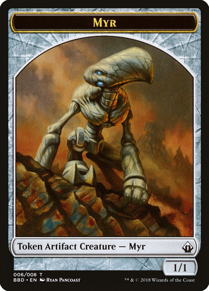 Myr Token [Battlebond Tokens] | Game Master's Emporium (The New GME)