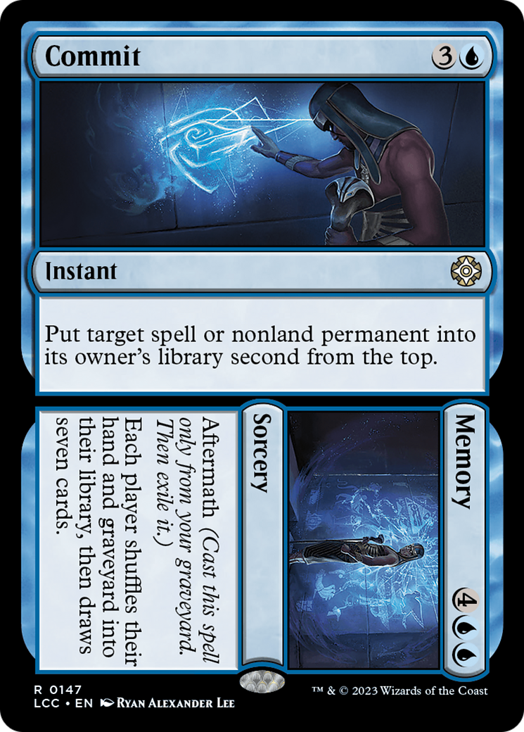 Commit // Memory [The Lost Caverns of Ixalan Commander] | Game Master's Emporium (The New GME)