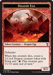 Dragon Egg // Dragon Double-Sided Token [Commander 2018 Tokens] | Game Master's Emporium (The New GME)