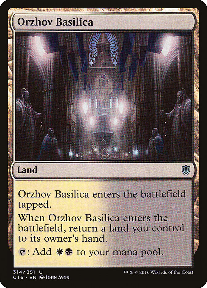 Orzhov Basilica [Commander 2016] | Game Master's Emporium (The New GME)