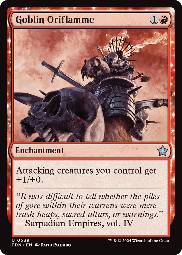 Goblin Oriflamme [Foundations] | Game Master's Emporium (The New GME)