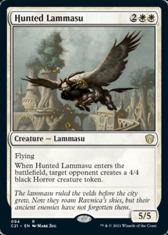 Hunted Lammasu [Commander 2021] | Game Master's Emporium (The New GME)