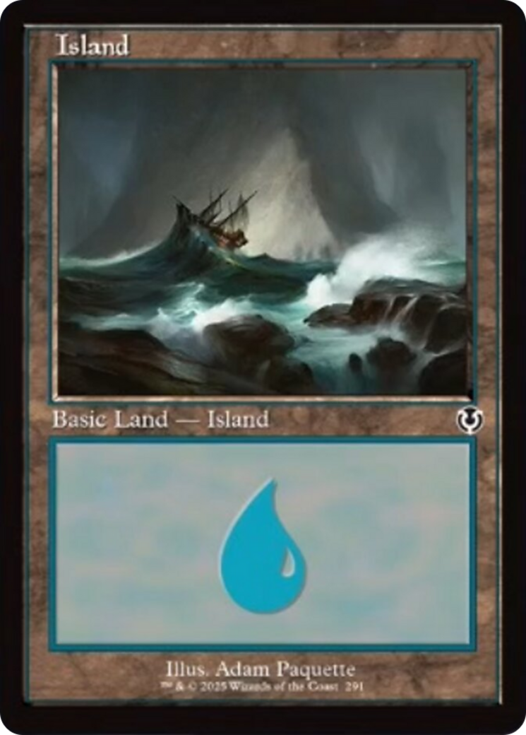 Island (291) (Retro Frame) [Innistrad Remastered] | Game Master's Emporium (The New GME)