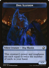 Zombie // Dog Illusion Double-Sided Token [Dungeons & Dragons: Adventures in the Forgotten Realms Tokens] | Game Master's Emporium (The New GME)