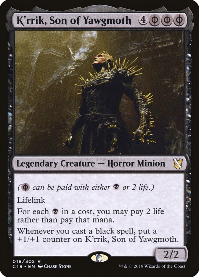 K'rrik, Son of Yawgmoth [Commander 2019] | Game Master's Emporium (The New GME)