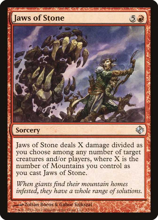Jaws of Stone [Duel Decks: Venser vs. Koth] | Game Master's Emporium (The New GME)