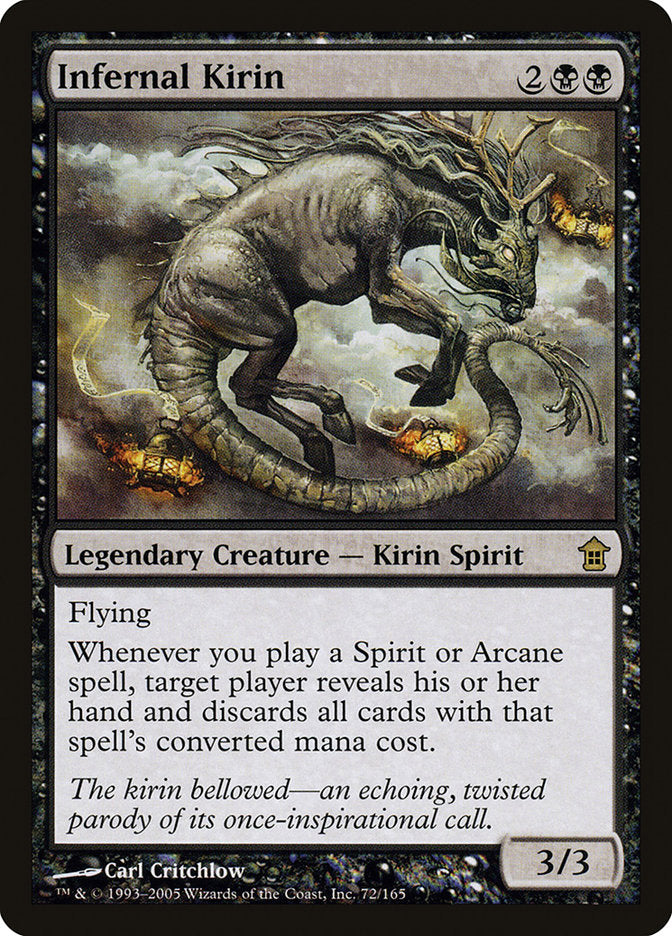 Infernal Kirin [Saviors of Kamigawa] | Game Master's Emporium (The New GME)