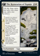 The Restoration of Eiganjo // Architect of Restoration (Extended Art) [Kamigawa: Neon Dynasty] | Game Master's Emporium (The New GME)