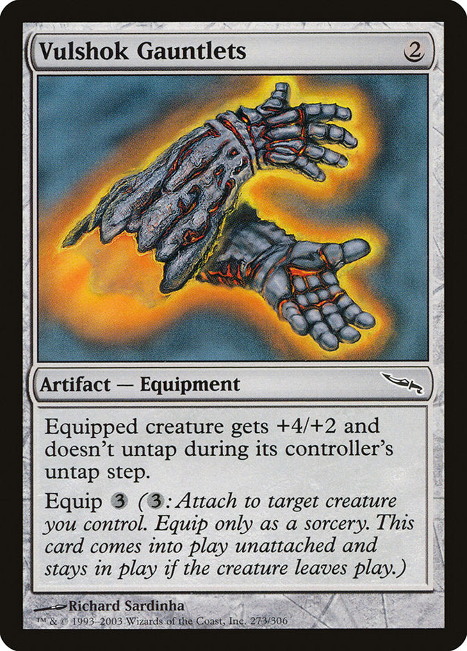 Vulshok Gauntlets [Mirrodin] | Game Master's Emporium (The New GME)