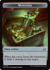 Robot // Munitions Double-Sided Token [Edge of Eternities Tokens] | Game Master's Emporium (The New GME)